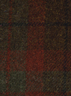 Harris Tweed Macleod Blue and Green Tartan Fabric Various Sizes With  Authenticity Labels 