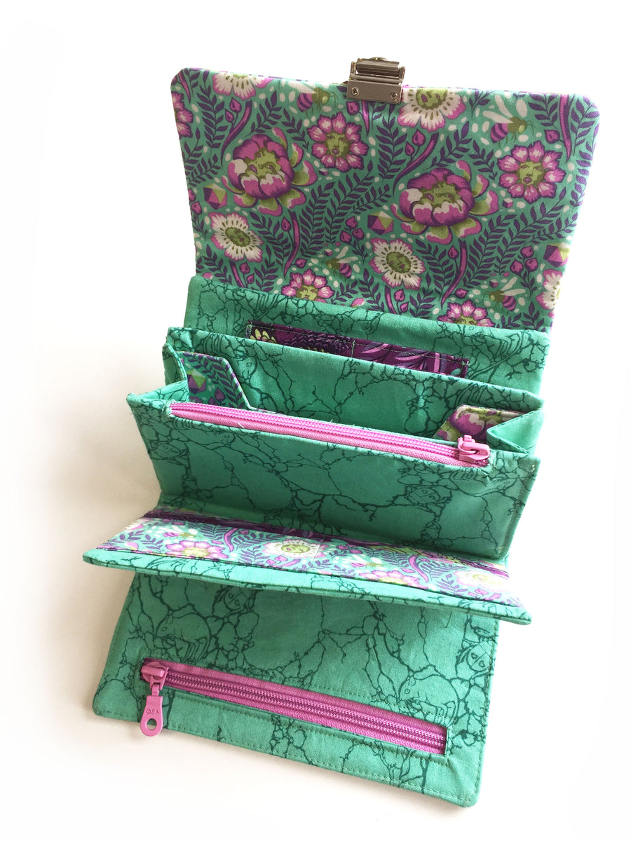 Pattern, ABQ, Chatelaine Multi-Featured Wallet – Among Brenda's Quilts ...