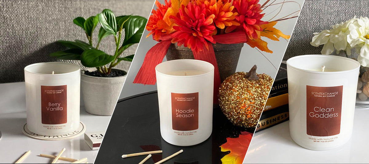 Unwind and decompress with these wonderful candles!