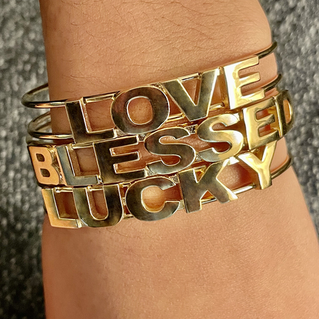 Inspirational Cuff-BLESSED