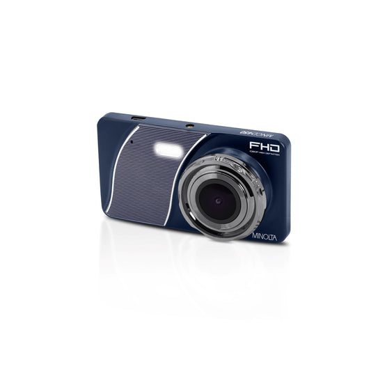 MNCD350X 2-Channel 1080p Dash Camera w/2.7 LCD & Interior Camera — Minolta  Digital