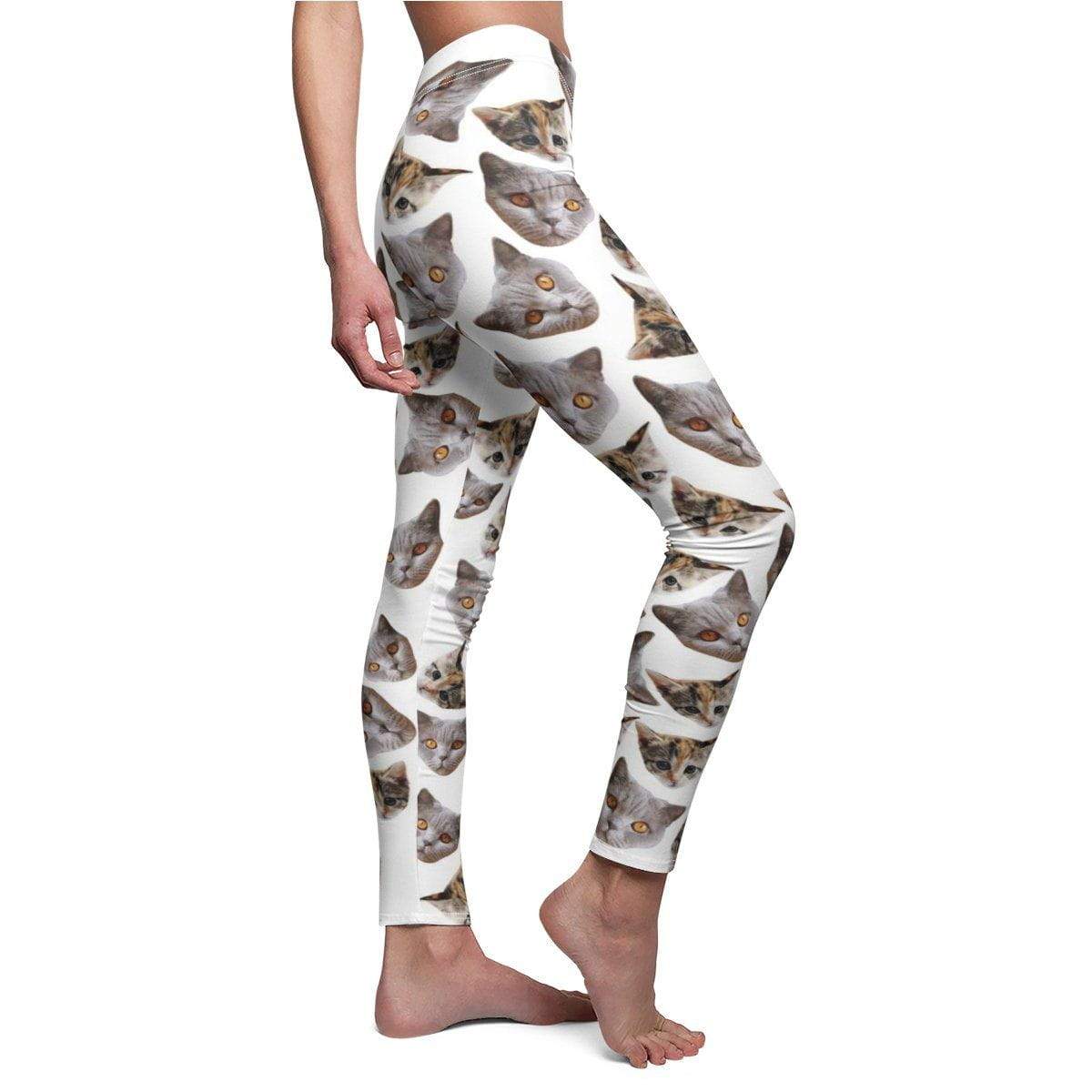 Amazon.com: Mens Cat Leggings - All Over Print Cute Colorful Cats Workout  Pants for Men : Satori_Stylez: Sports & Outdoors