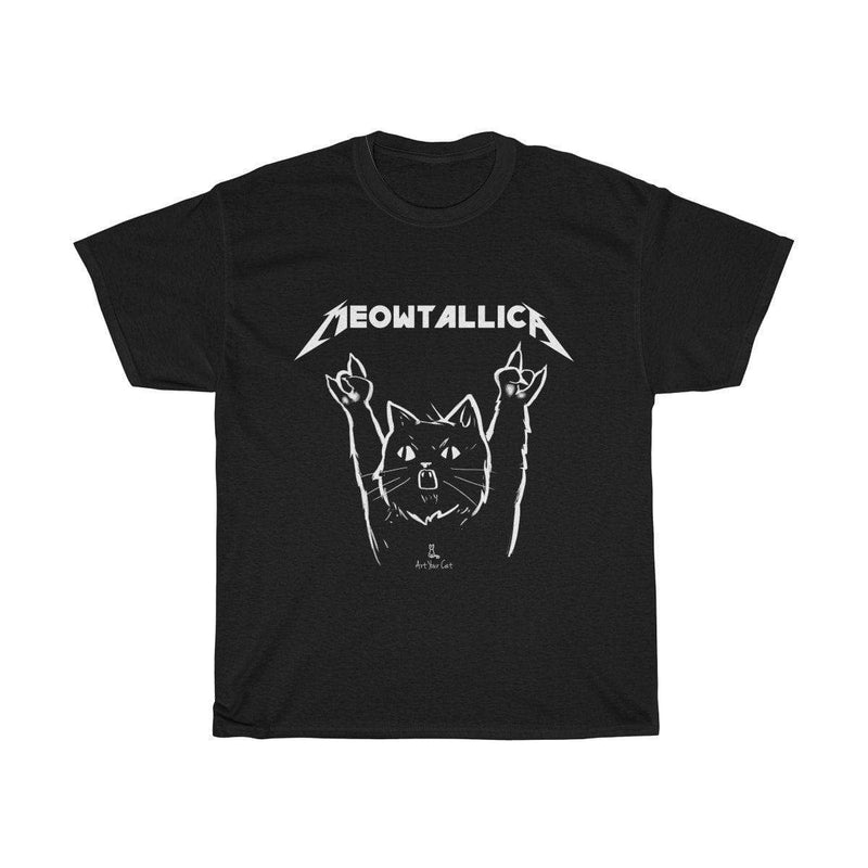 Meowtallica - T-Shirt/Hoodie (unisex) - Art Your Cat