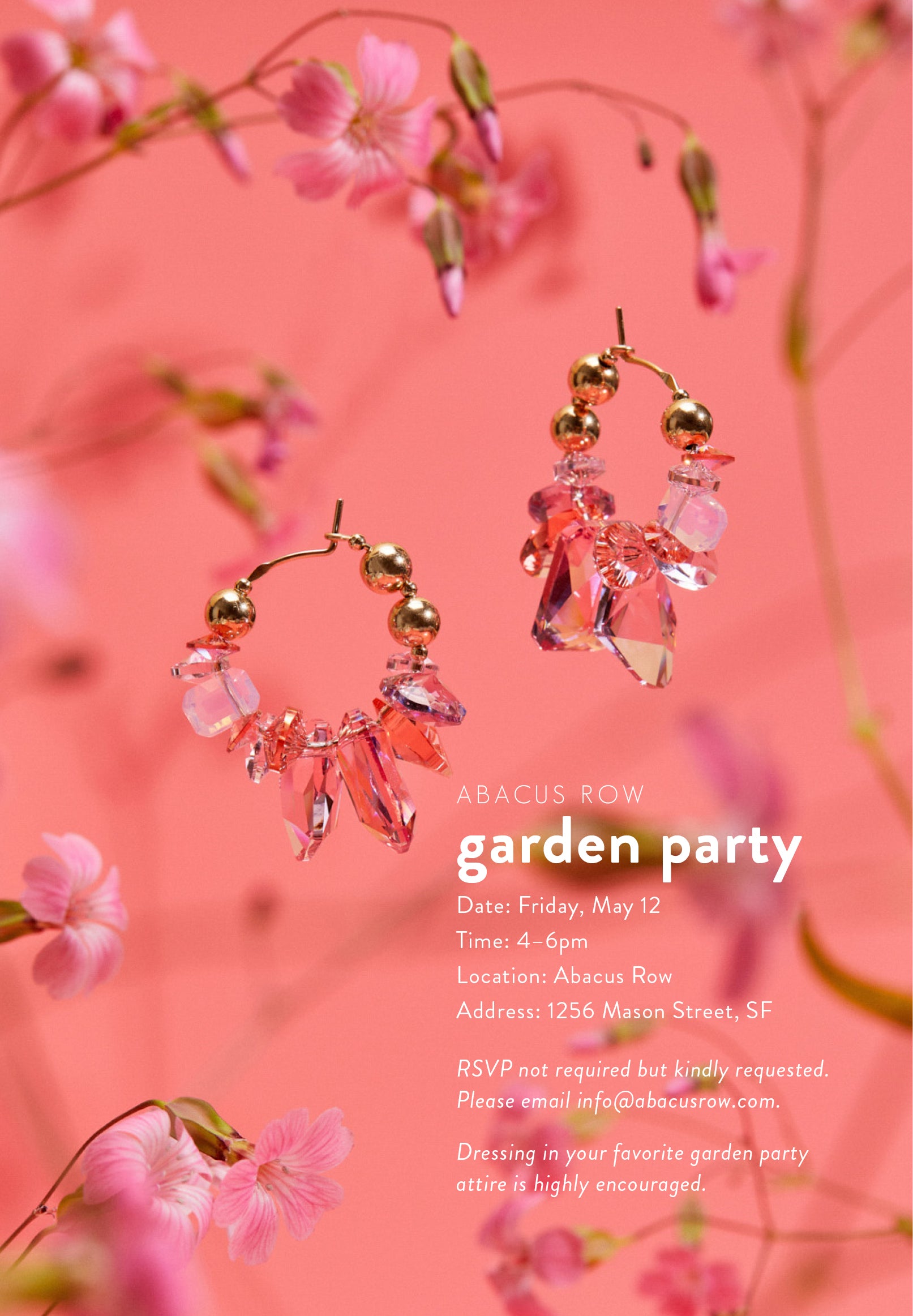 Abacus Row Garden Party May 12