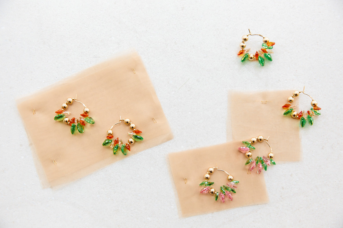 Harvest Earrings - Peas + Carrots