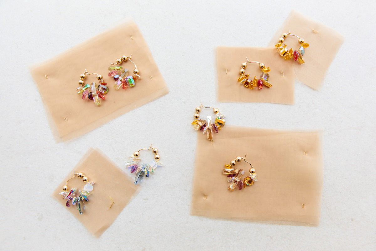 Hydrangea Earrings