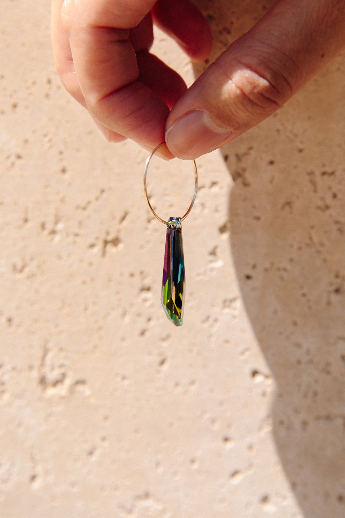 Long Petal Earrings - Variegated