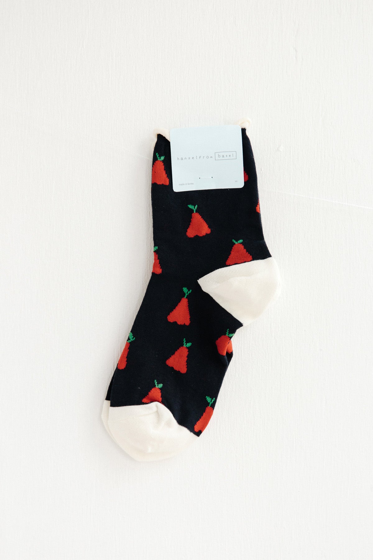 Wax Apple Crew Socks