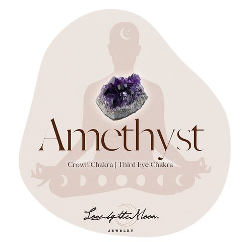 Amethyst to protect your crown and third eye chakra