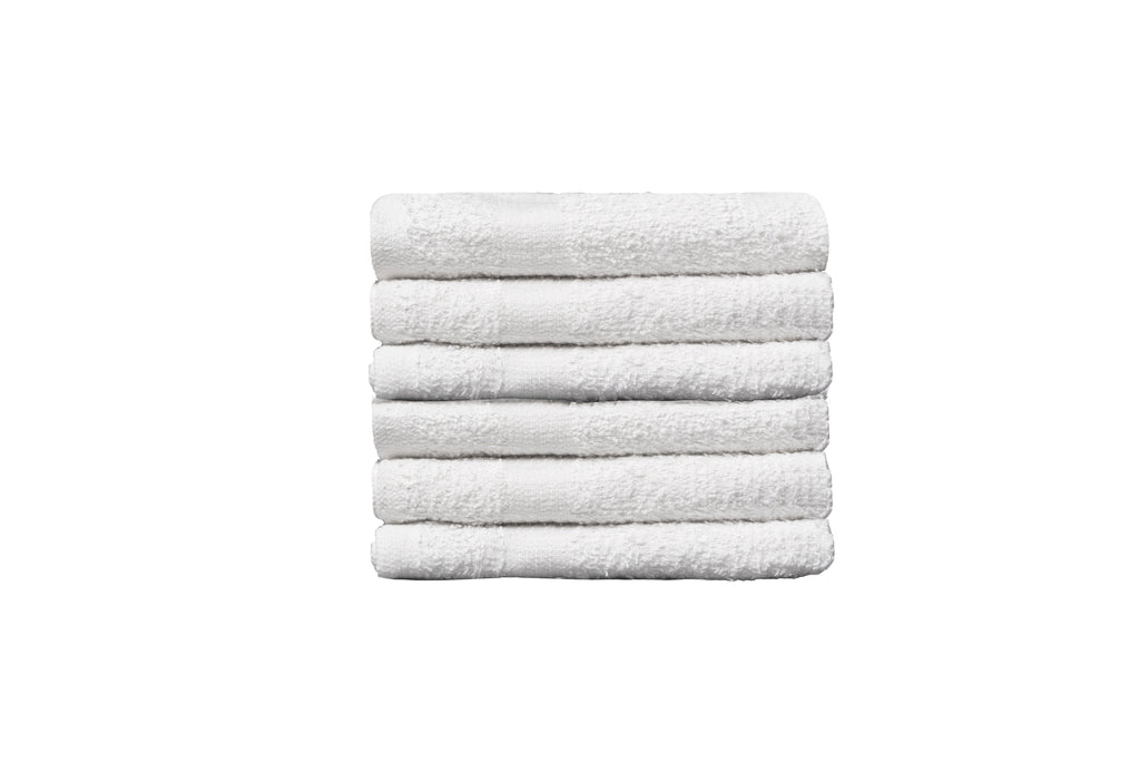 Economy White Washcloths