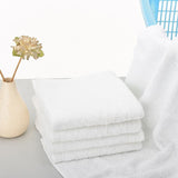 Hand Towel Water-absorbent Cotton Bath Beach Towels White Hotel Towel Set Face Towel