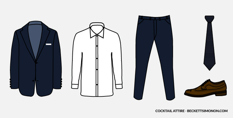 cocktail attire menswear