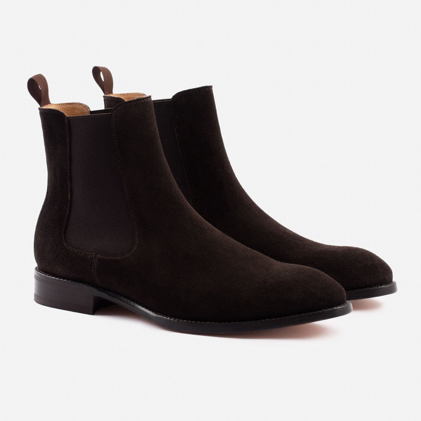 chelsea boots in suede