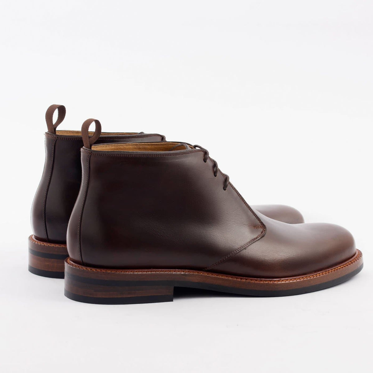 Laval Chukka Boots - Pull-Up – Beckett Simonon