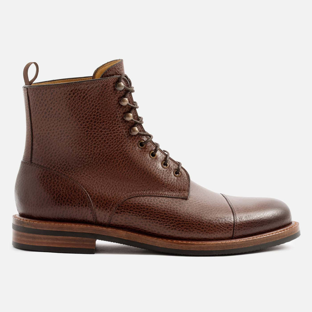 Dowler Boots - Pebbled Leather – Beckett Simonon