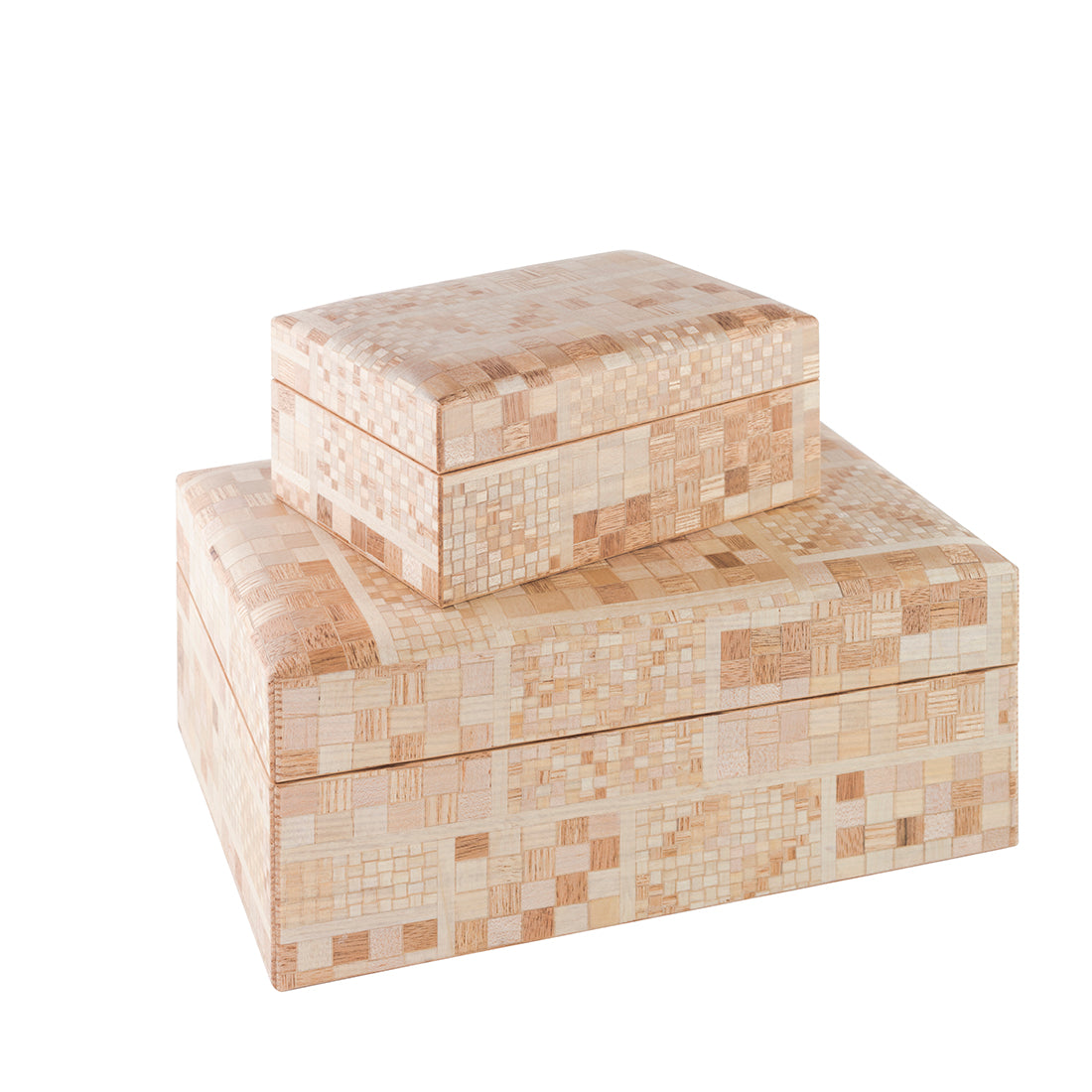 Mosaic Boxes, Small and Large