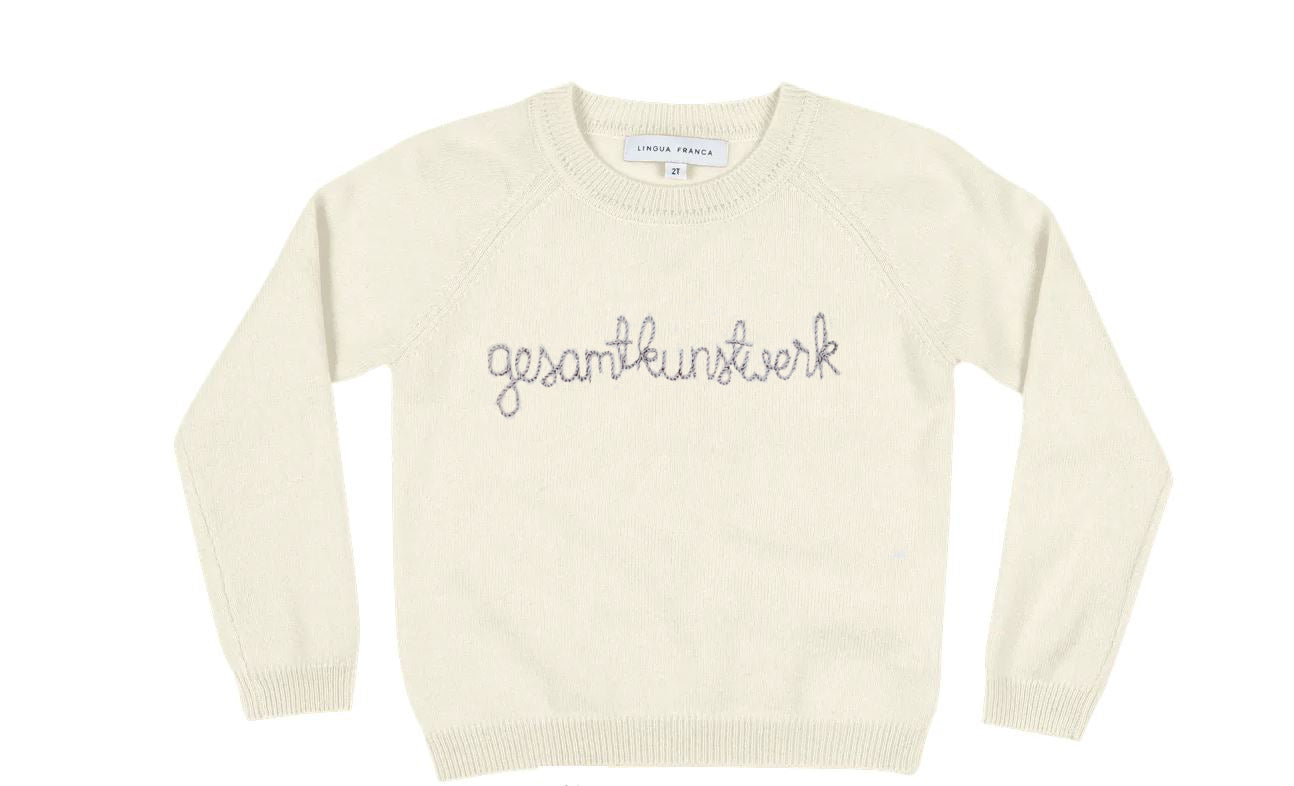 Gesamtkunstwerk Baby Sweater