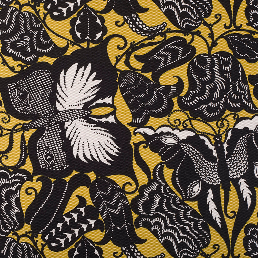 BUTTERFLY 100% cotton. Dagobert Peche 1913 textile design