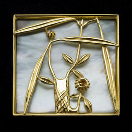 Koloman Moser Berry Brooch - Neue Galerie New York