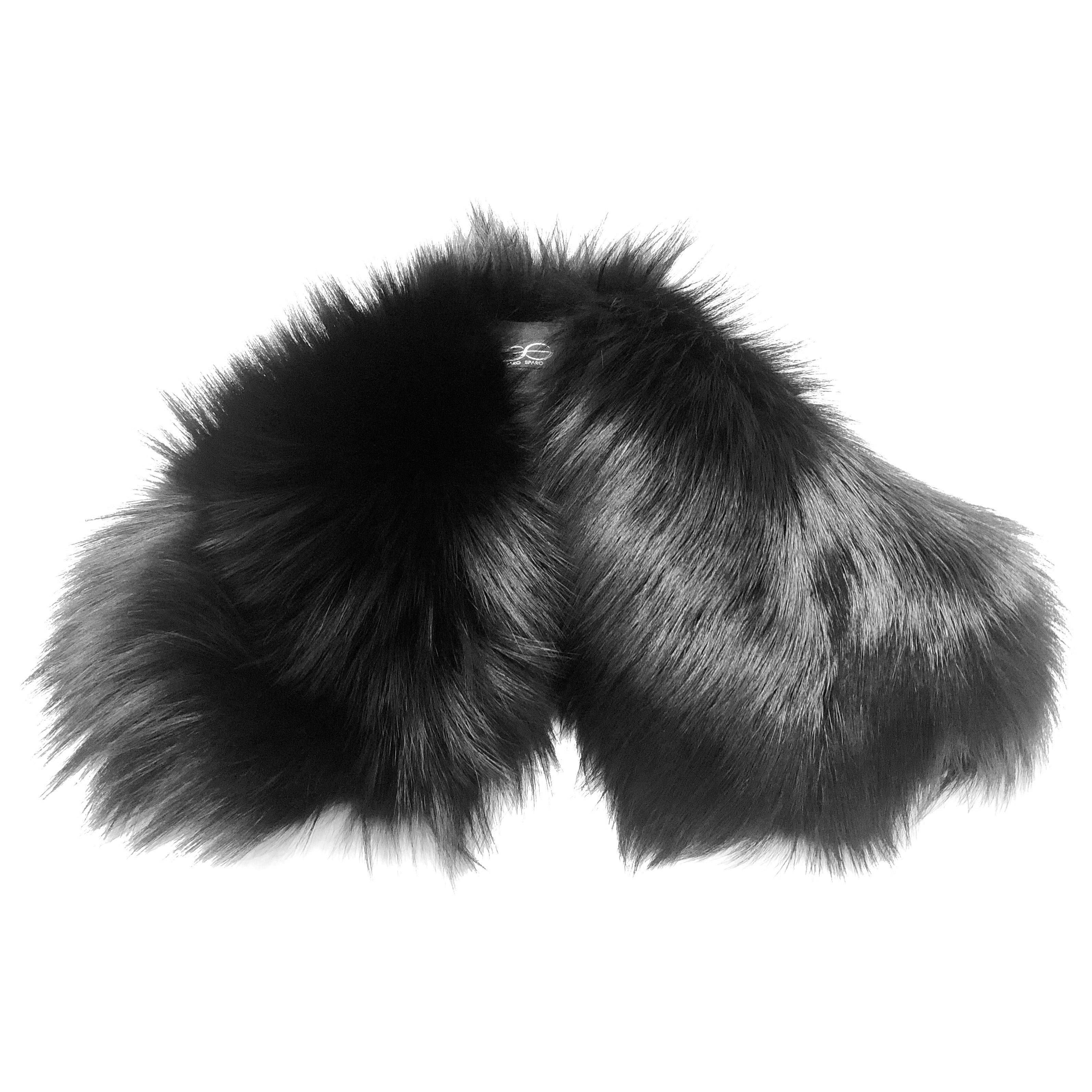 Neue Frau Fox Fur Collar and Cuff Set