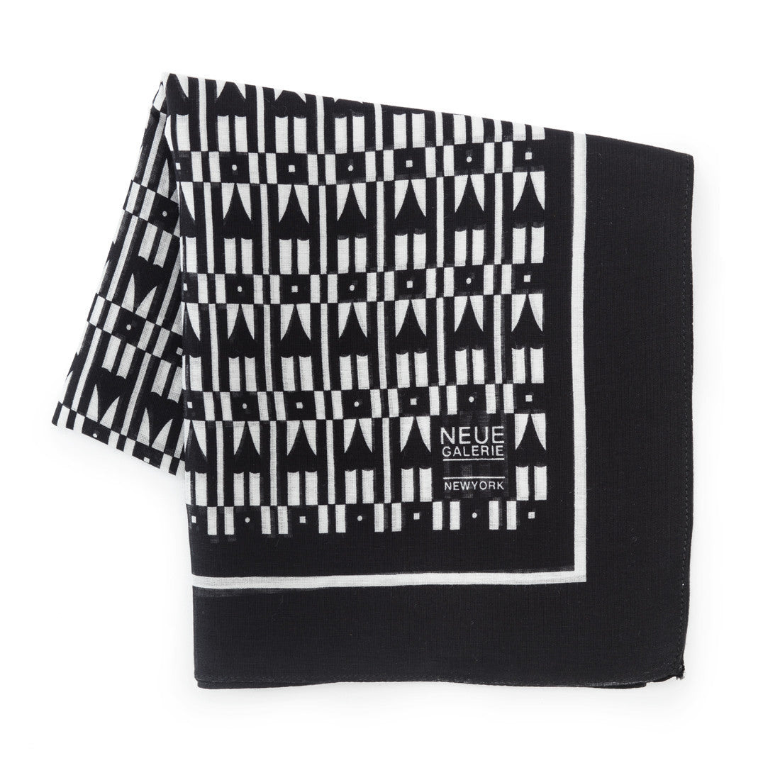 Hoffmann Adler Handkerchief, Black