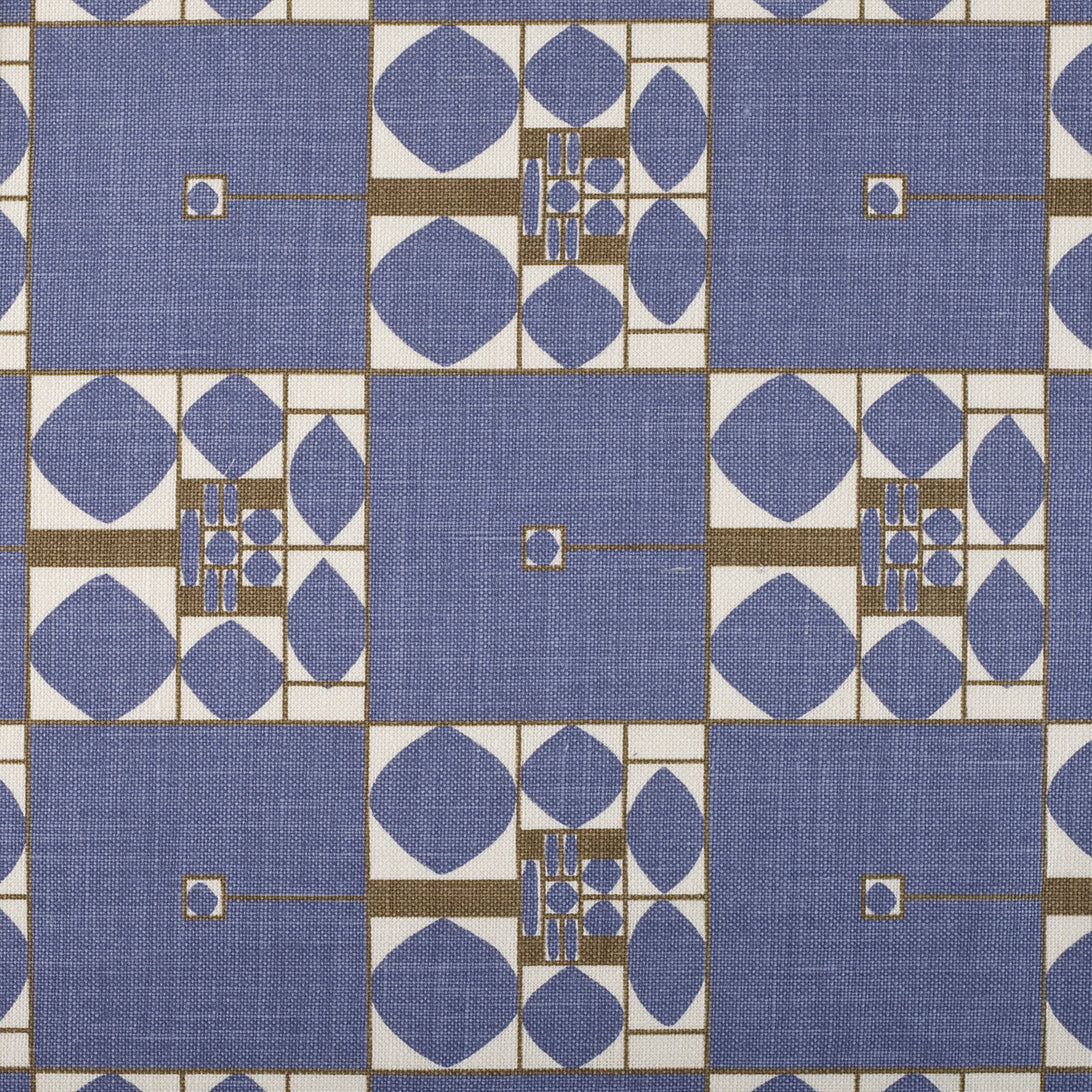 BEEHIVE, 100% linen. Josef Hoffmann 1907 textile design