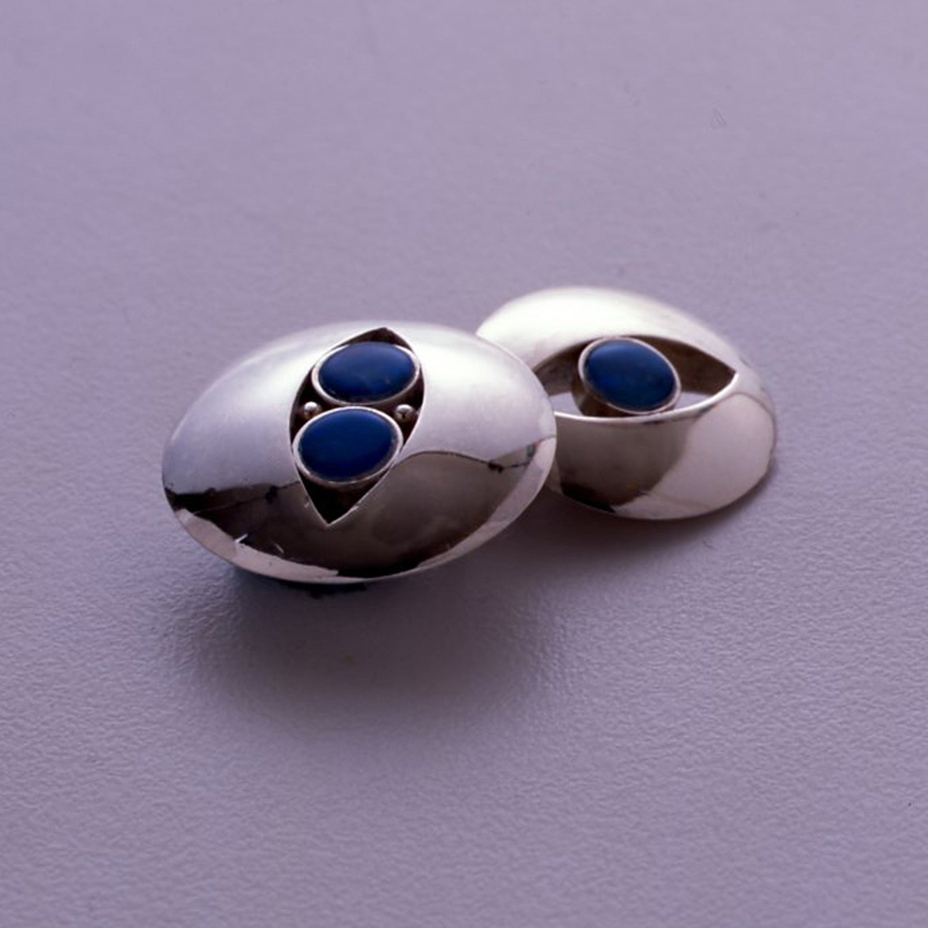 Hoffmann Cufflinks, Lapis Lazuli