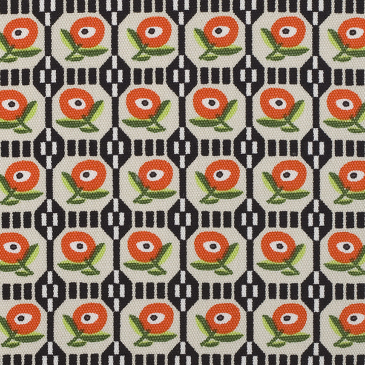 RIVA, 100% cotton. Josef Hoffmann 1910-13 textile design 