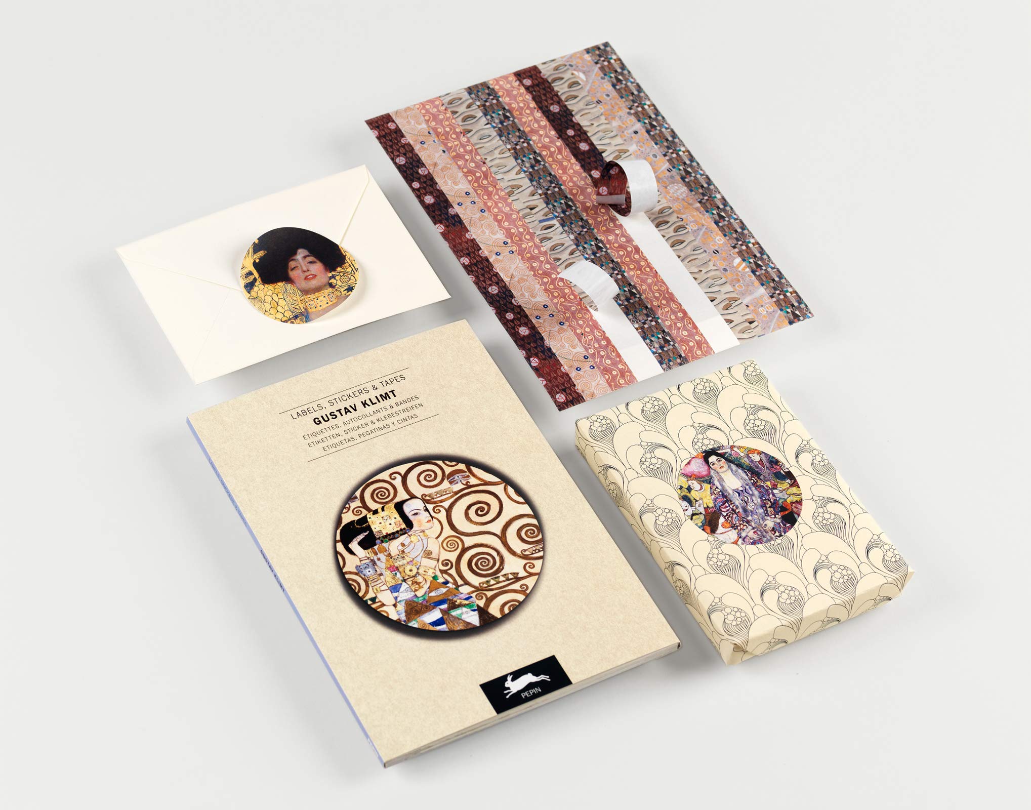 Gustav Klimt Label, Sticker & Tape Book