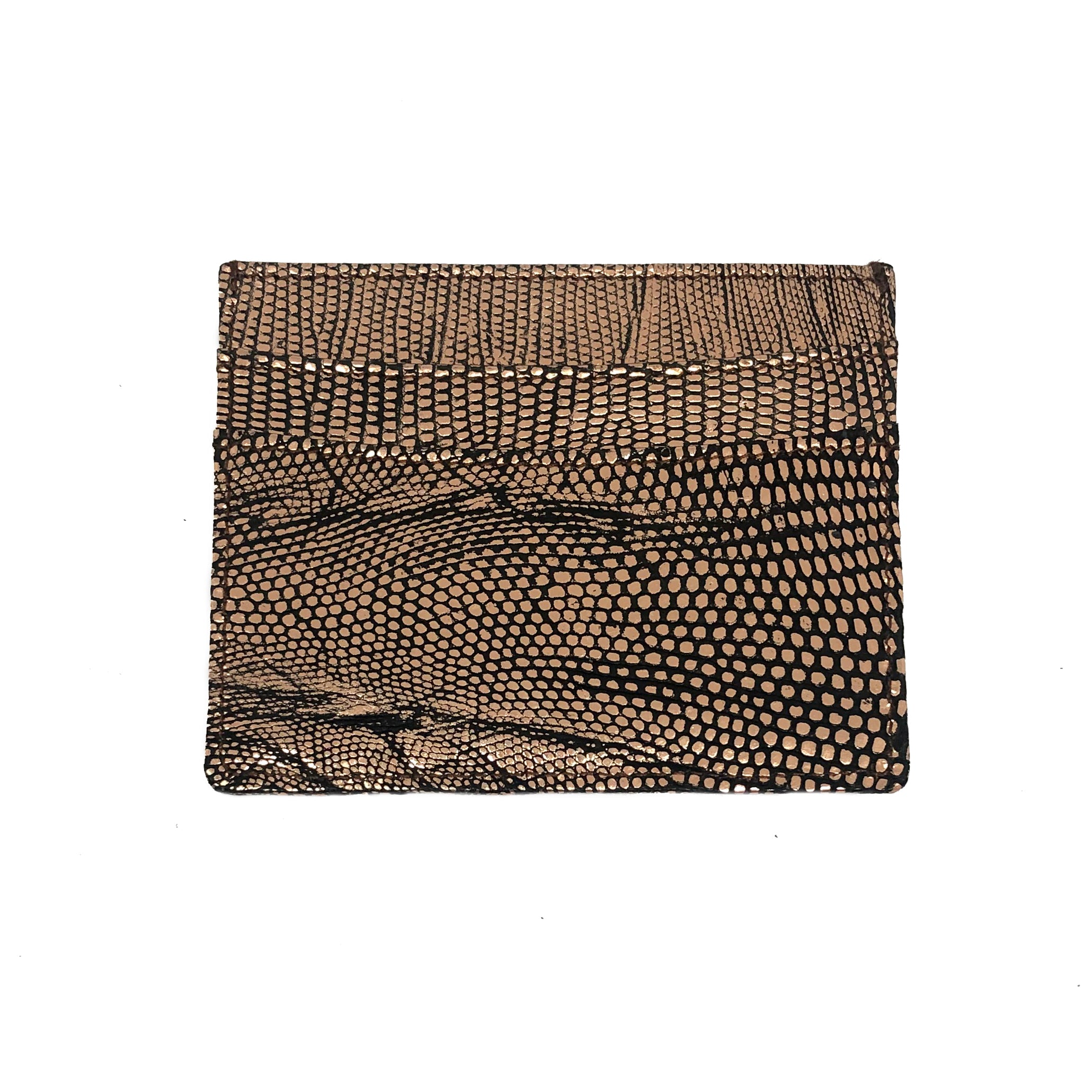 Lounge Lizard Card Case - Rose Gold