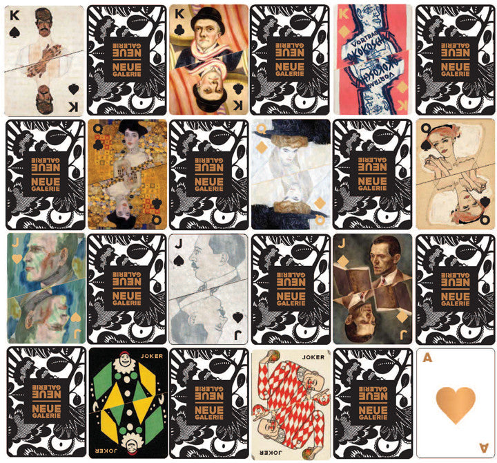 Face Cards, Neue Galerie Playing Cards