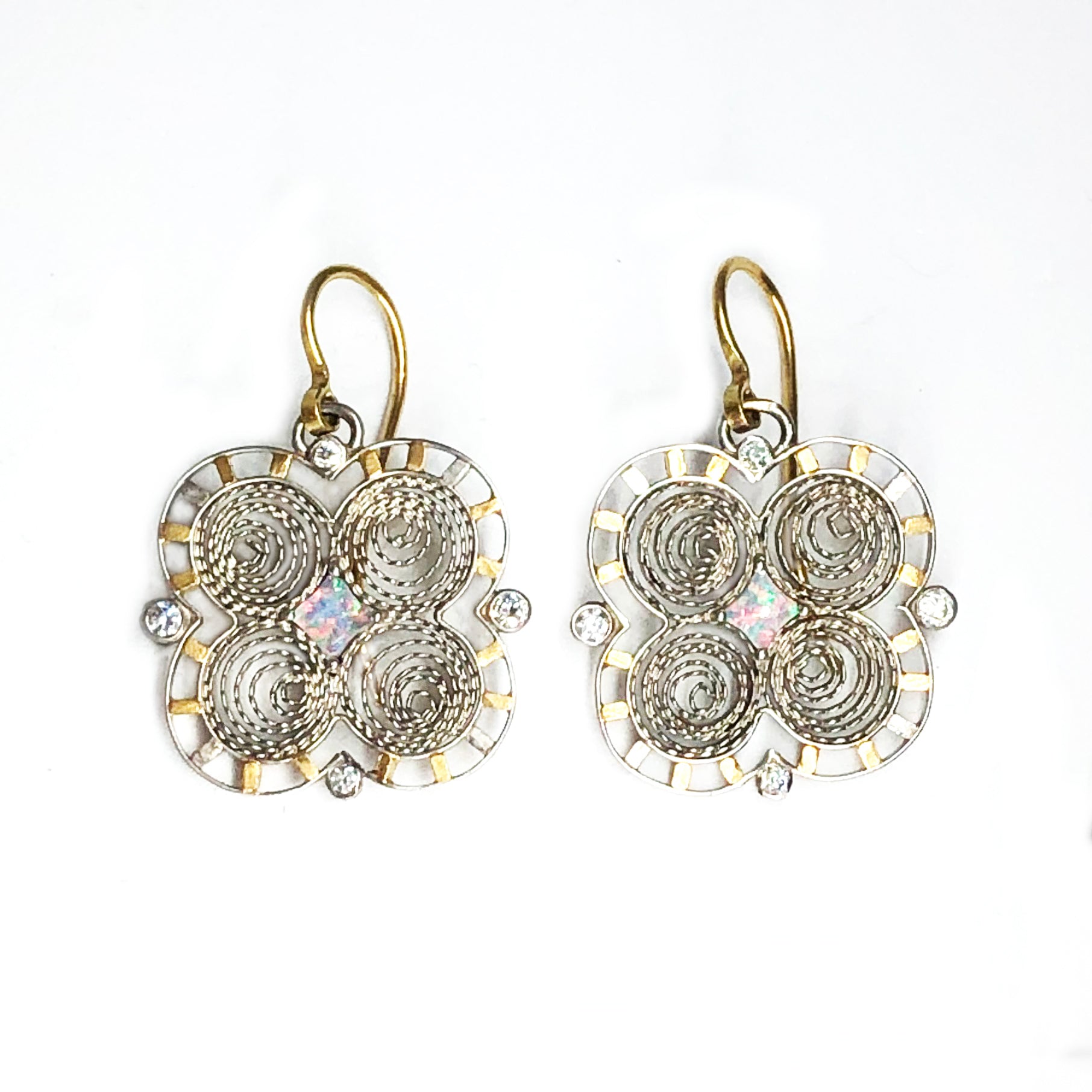 Judy Geib Quatrefoil Earrings