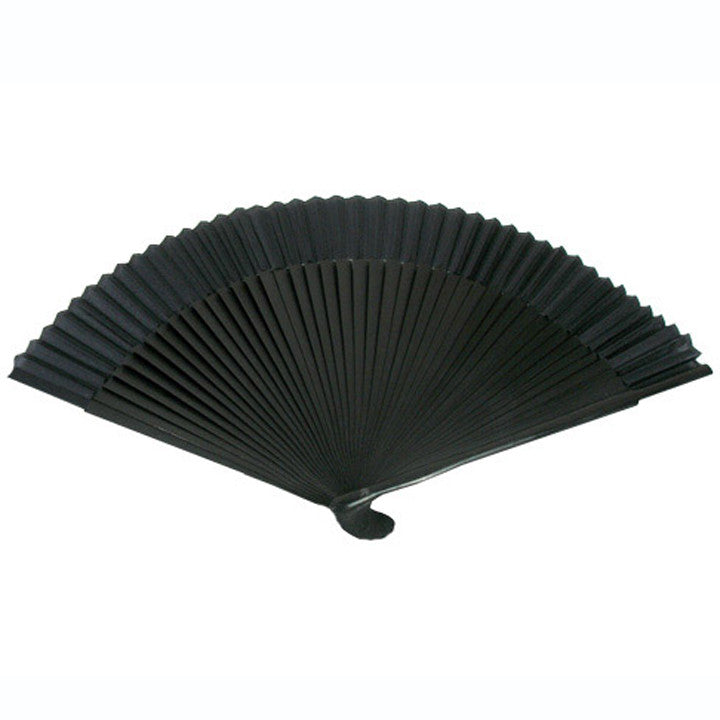 Black Silk Fan