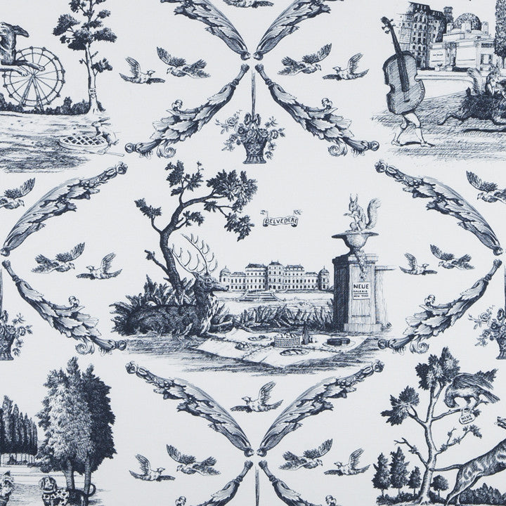 Toile de Vienne, detail