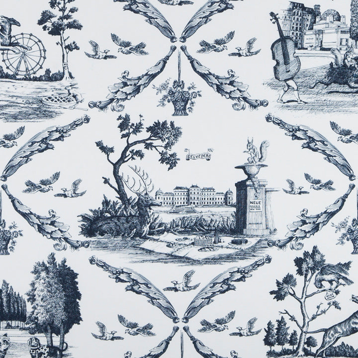 Toile de Vienne Pattern, detail