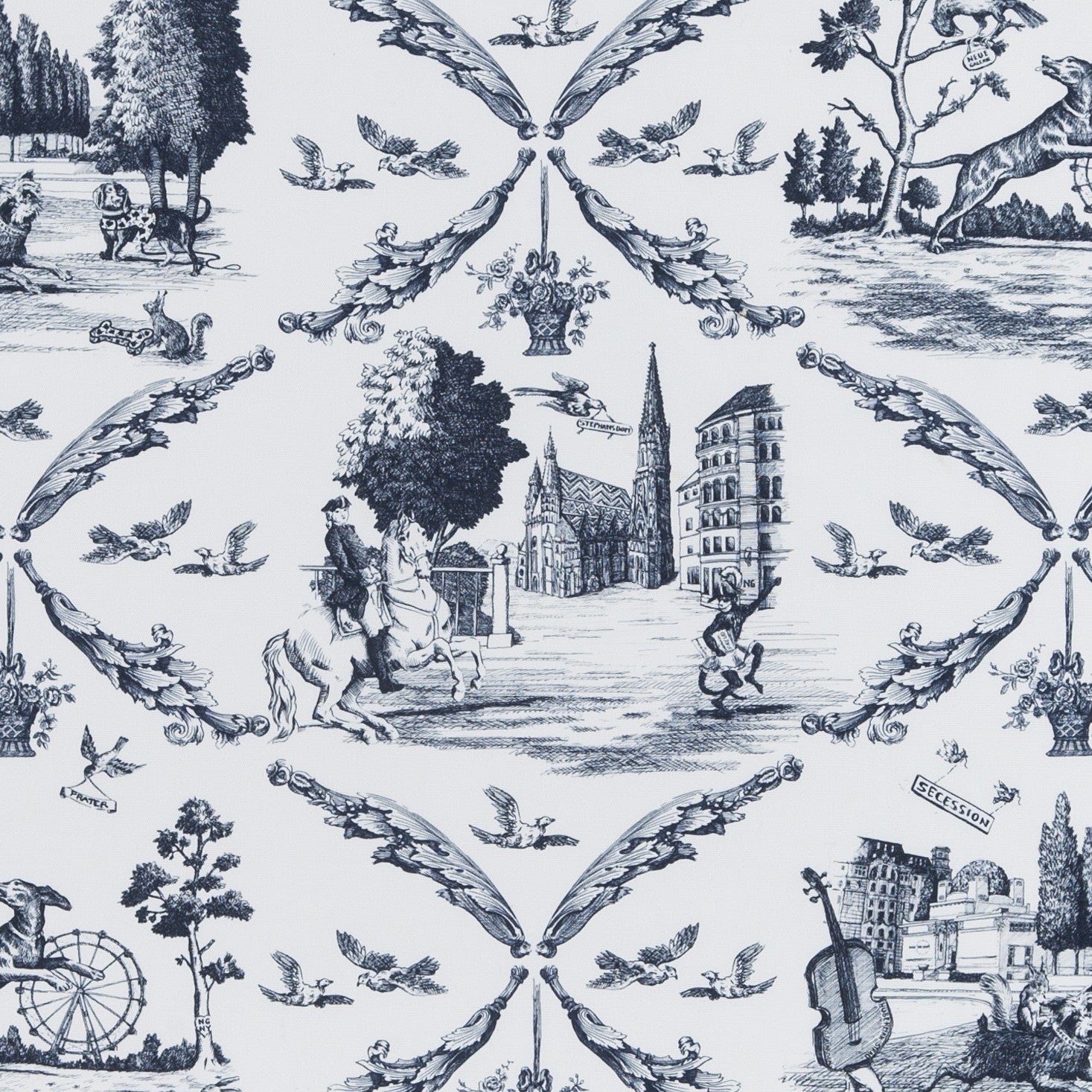 Toile de Vienne Napkins