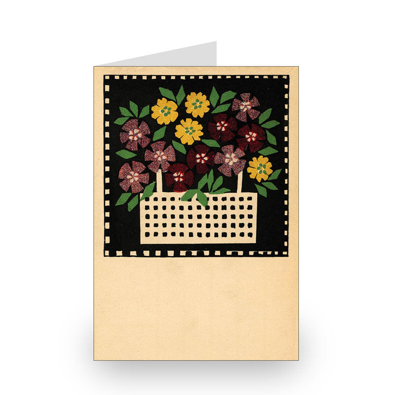 Wiener Werkstätte Flower Notecard Set