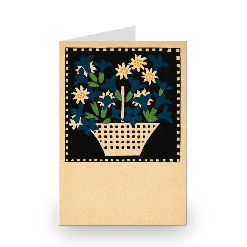 Wiener Werkstätte Flower Notecard Set