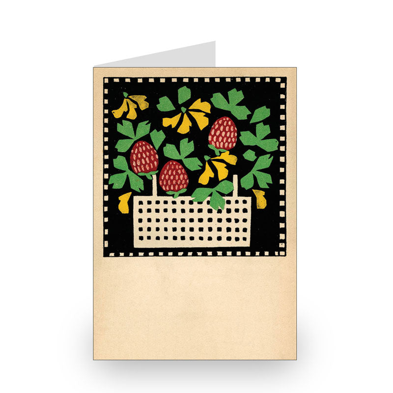 Wiener Werkstätte Flower Notecard Set