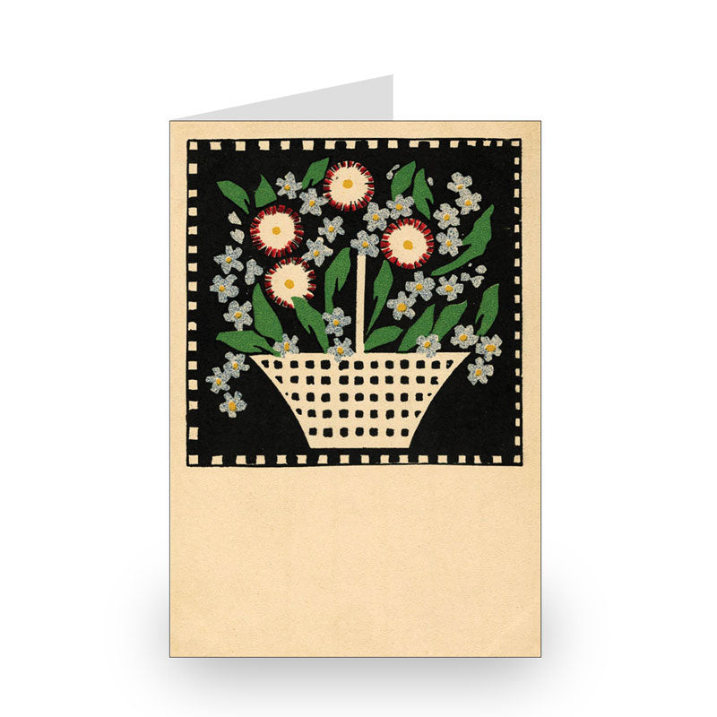 Wiener Werkstätte Flower Notecard Set