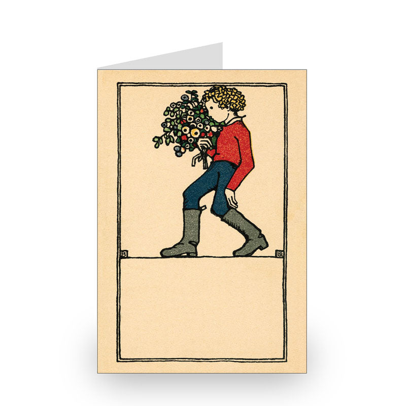 Wiener Werkstätte Flower Notecard Set