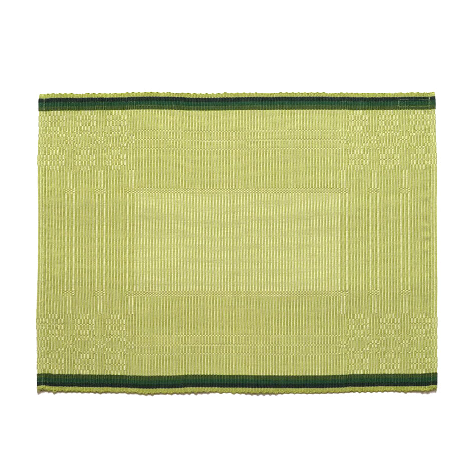 Hand-Loomed Table Linens - Green