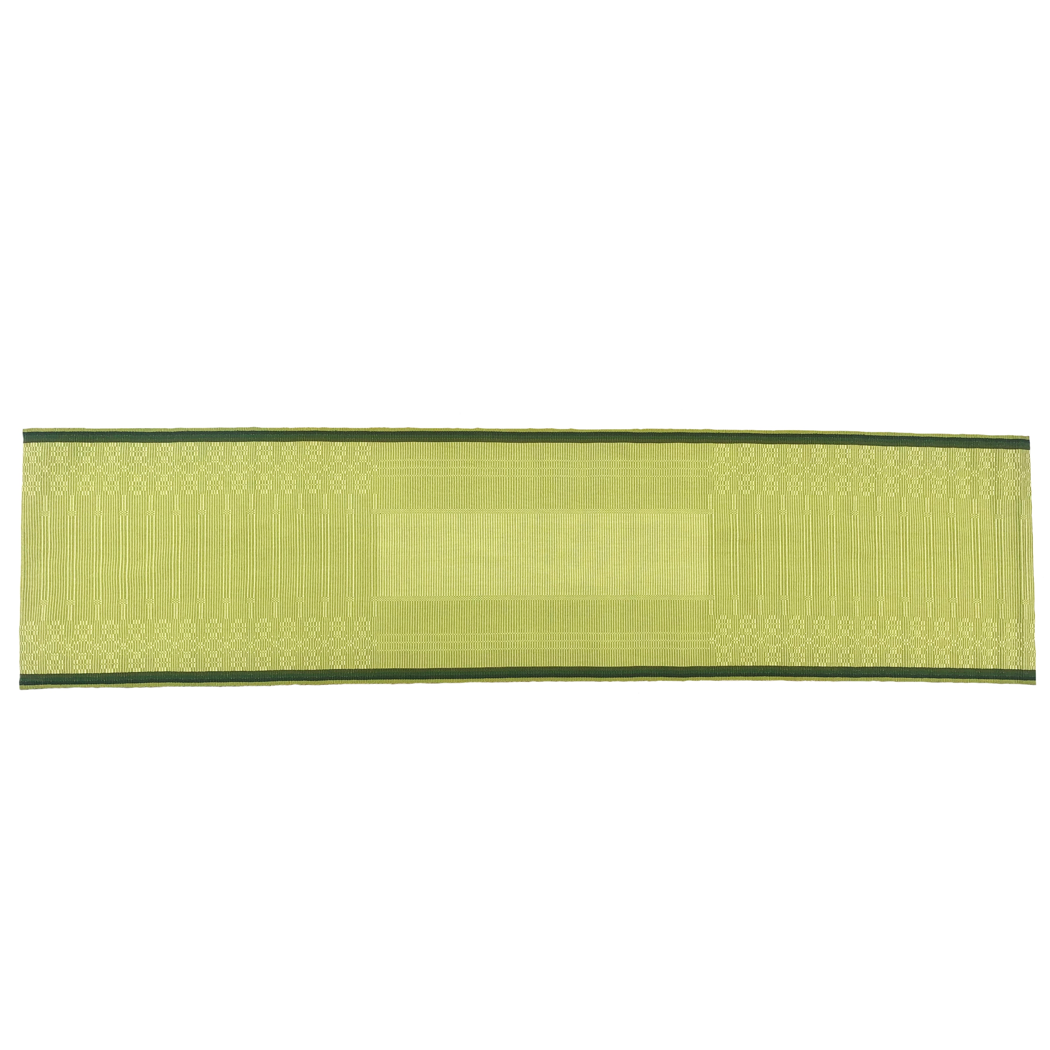 Hand-Loomed Table Linens - Runner - Green