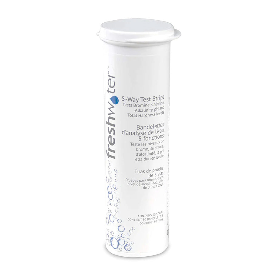 Freshwater™ 5-Way Test Strips for Spas and Hot Tubs
