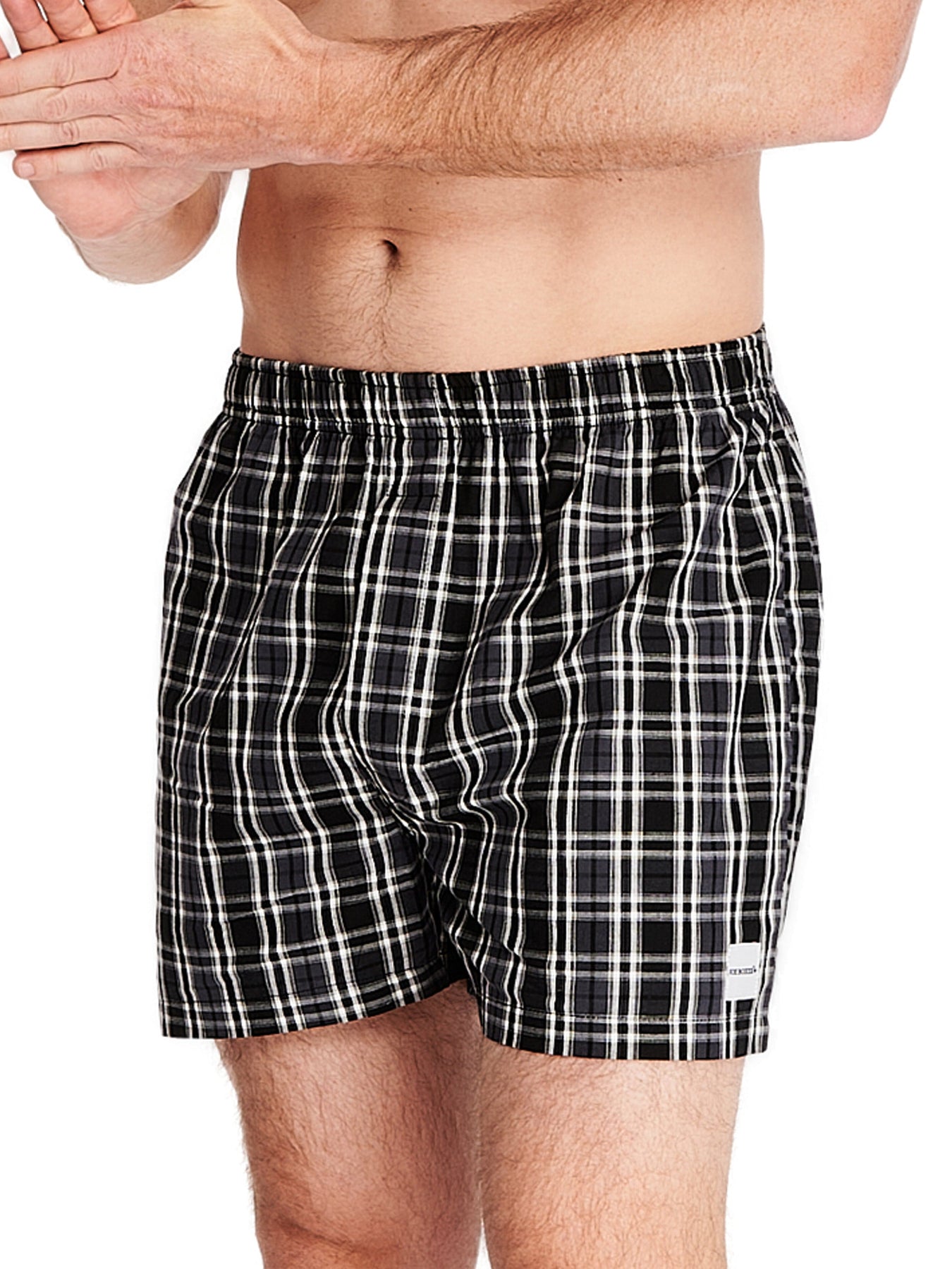 Personalized Flannel Boxers / Monogrammed Boxer Shorts / Plaid