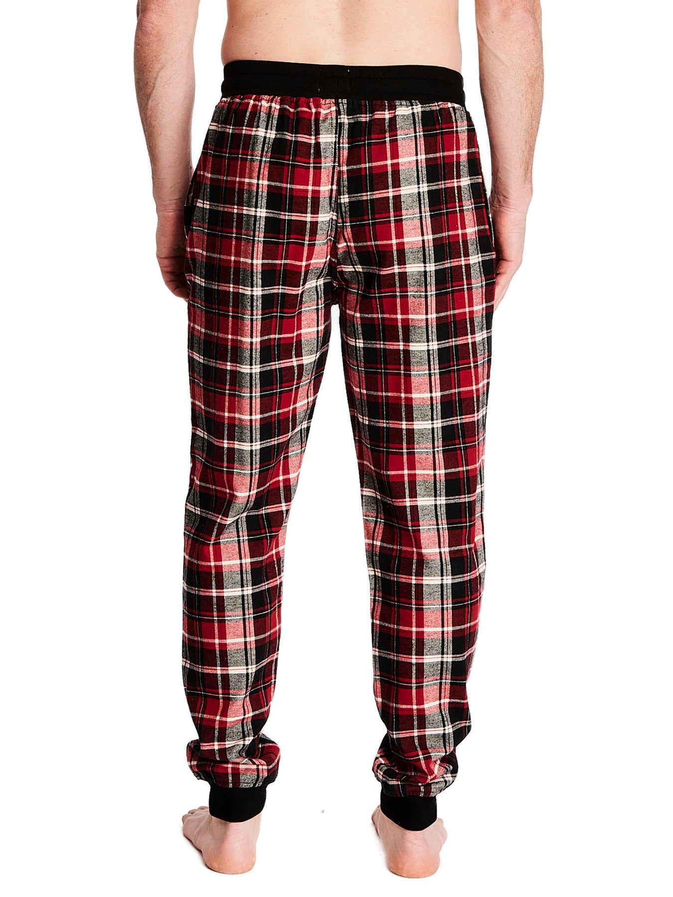 FLANNEL JOGGER | DEEP WISTERIA PLAID