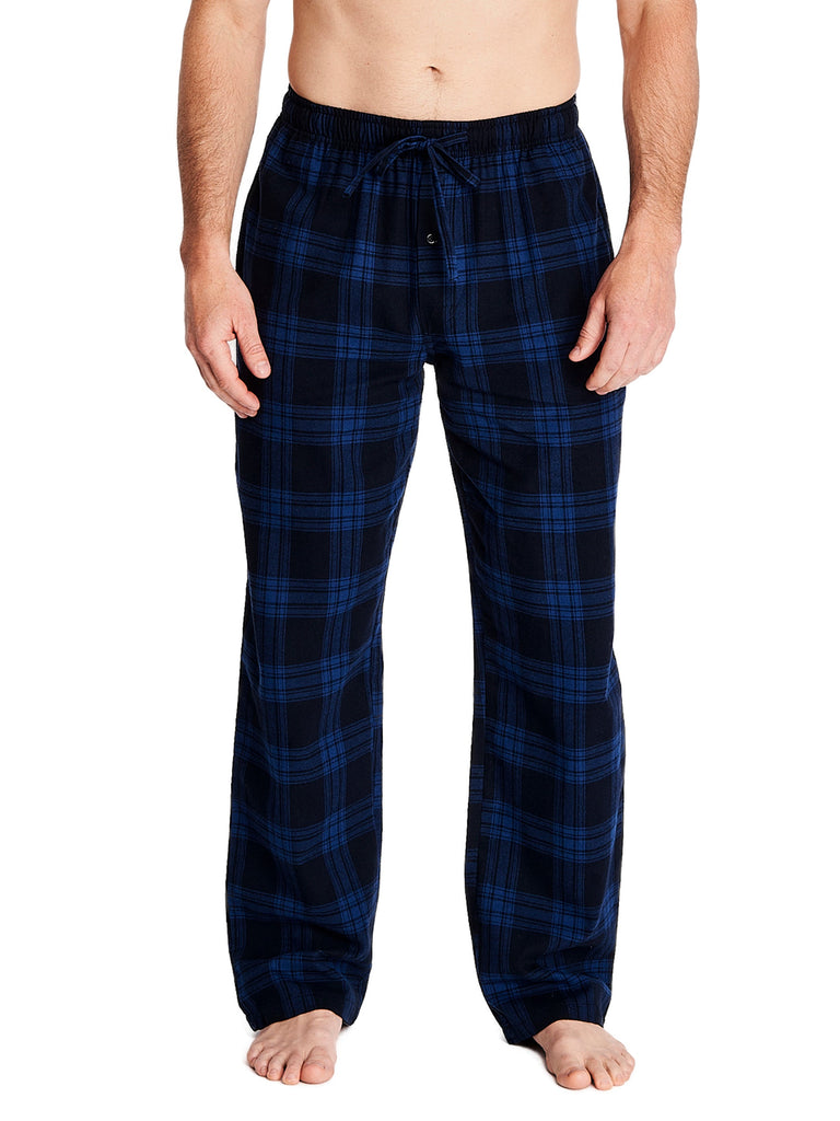 Men's Covered Waistband Flannel Pants