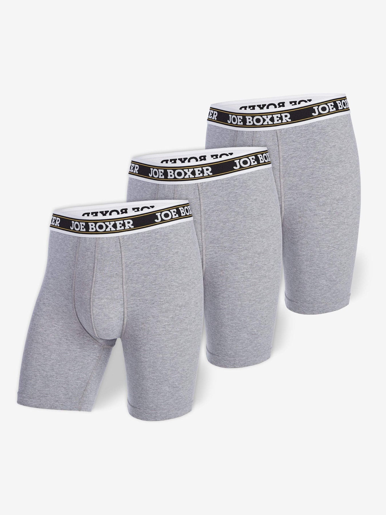 Joe Boxer mens 3 Pack Stretch Cycle Short 90/10 Underwear, U019 Black,  X-Large US 