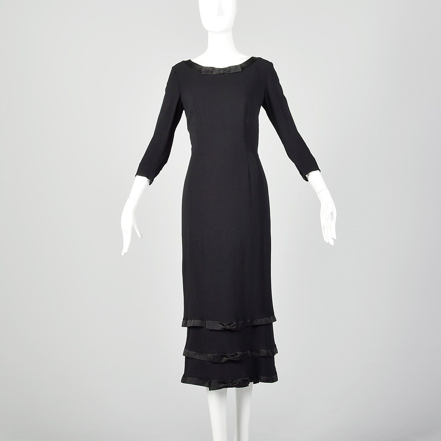 1960s black dress