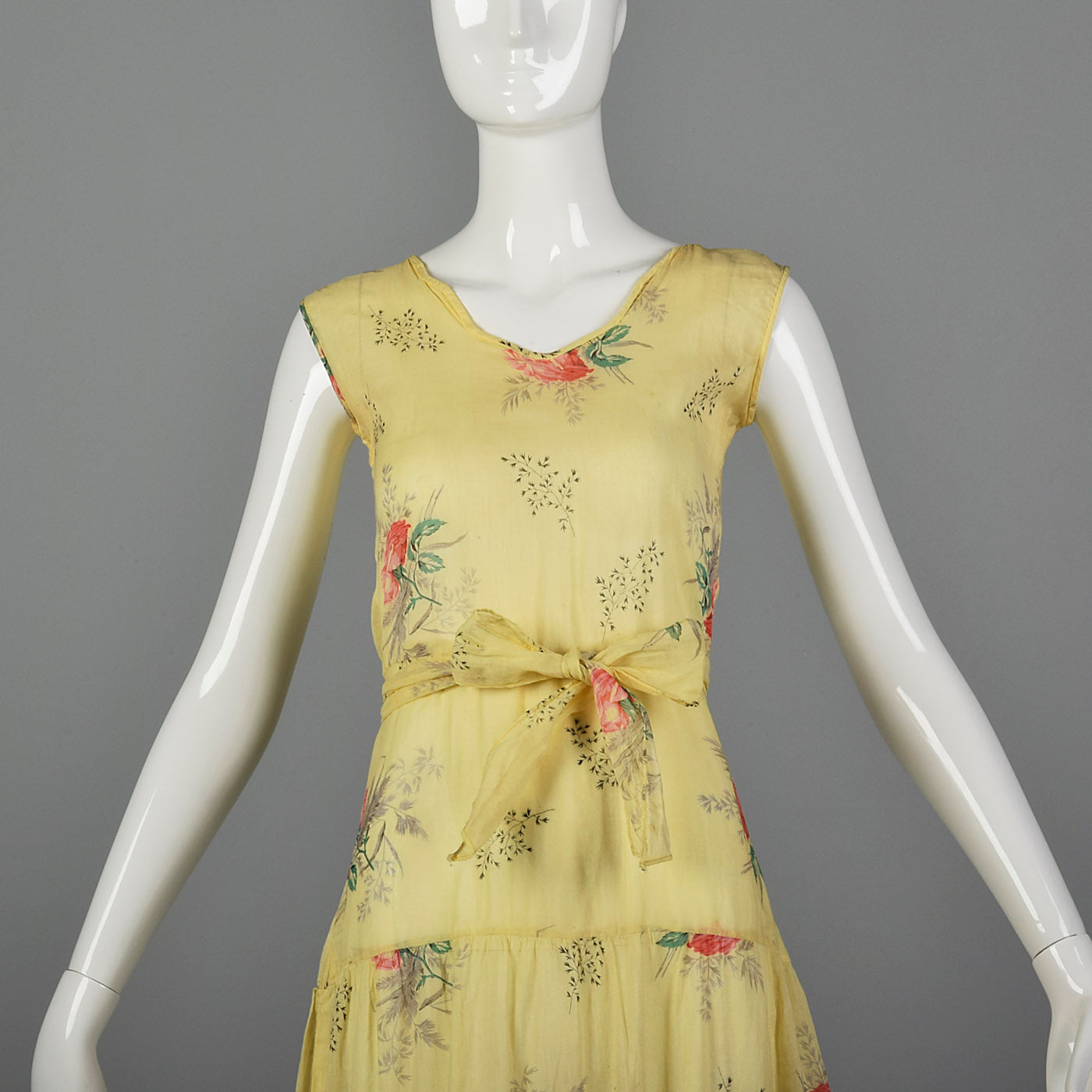 1930s Sheer Yellow Day Dress – Style & Salvage